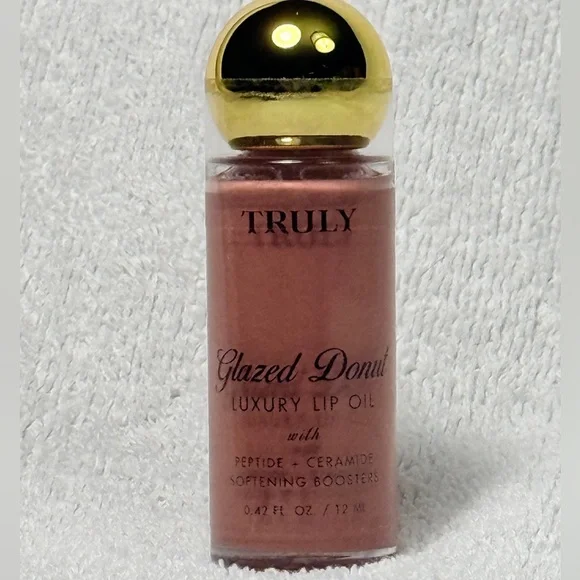TRULY Luxury Glazed Donut Lip Oil - New/Sealed - Picture 3 of 3